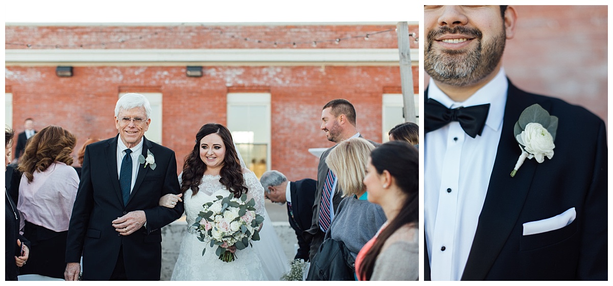 Filter Building on White Rock Lake Dallas Classic Spring Wedding Flowers