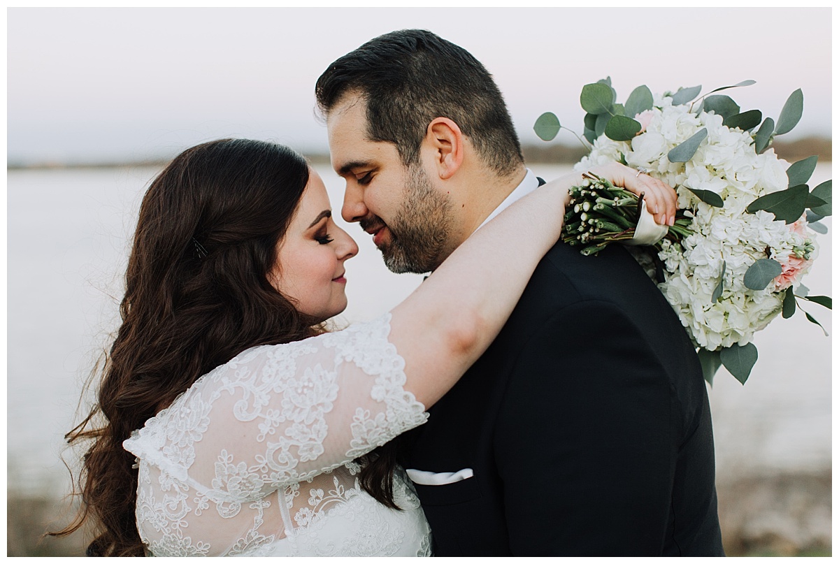 Filter Building on White Rock Lake Dallas Classic Spring Wedding Flowers