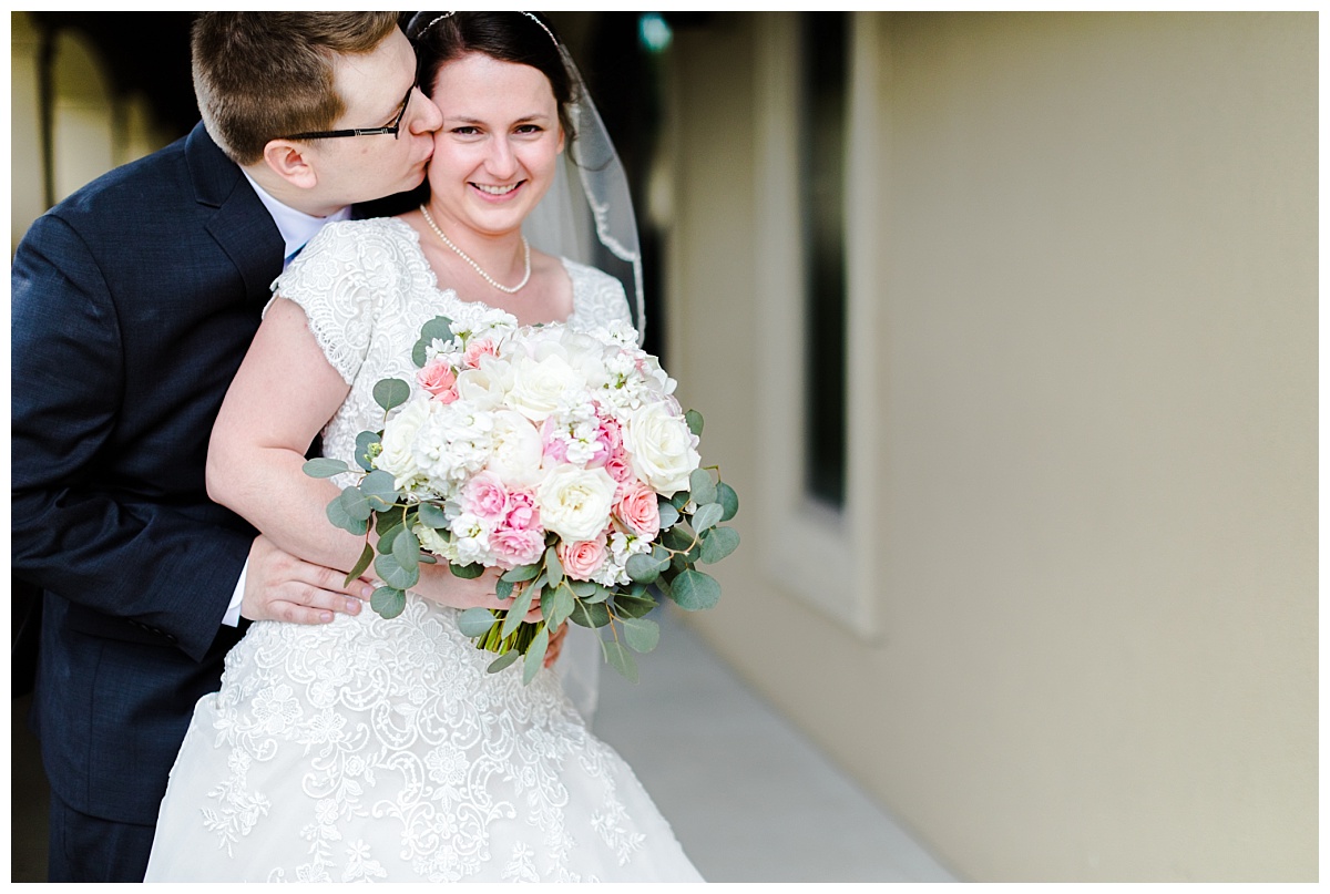 Chapel at Ana Villa Spring Wedding Flowers