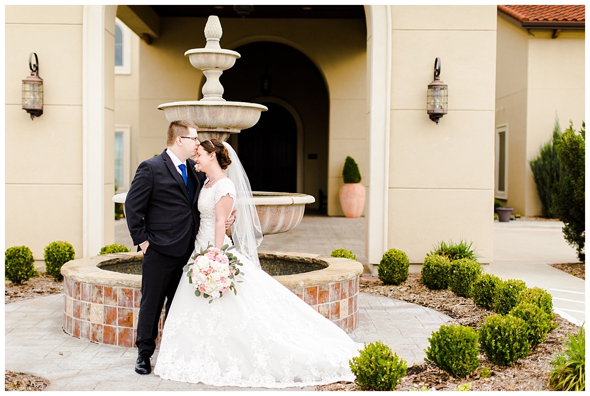 Chapel at Ana Villa Spring Wedding Flowers