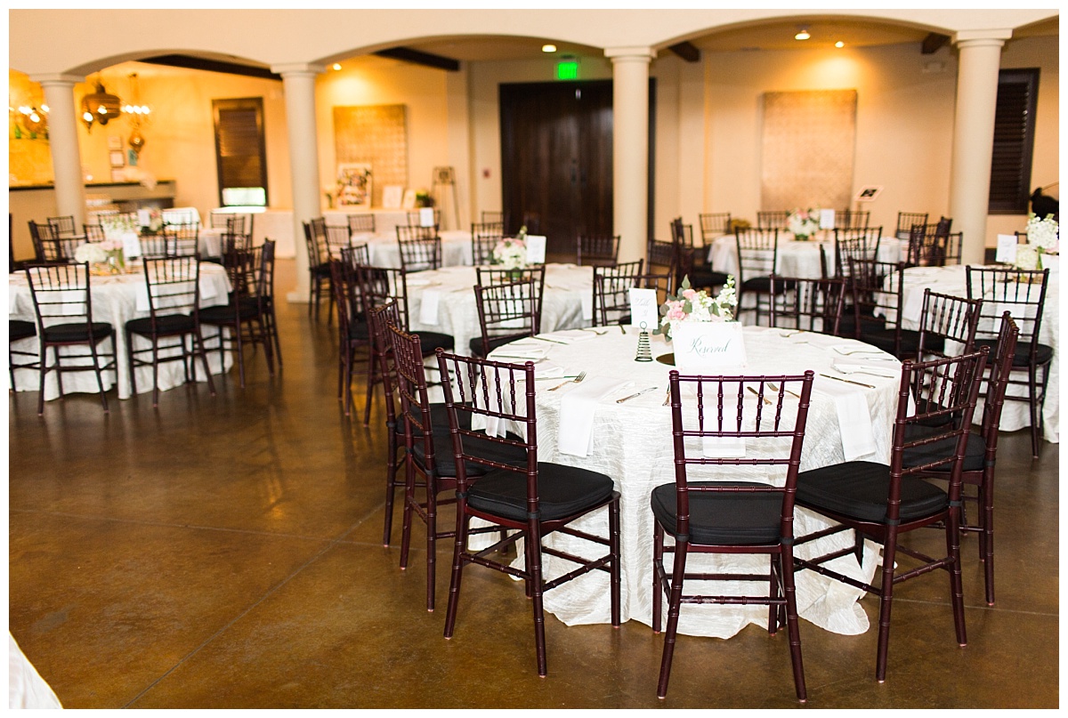 Chapel at Ana Villa Spring Wedding Flowers