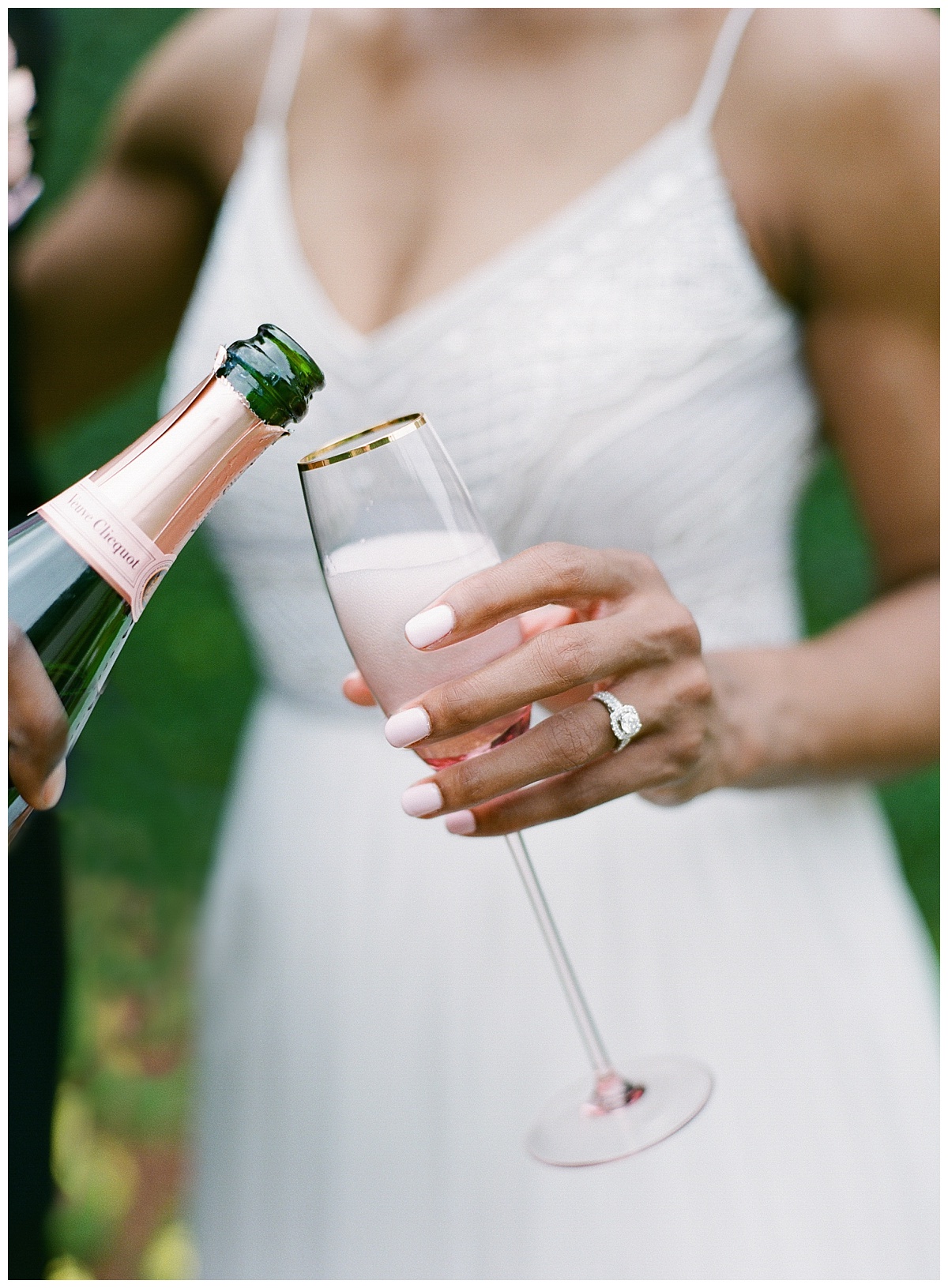 Spring Elopement Wedding Flowers at Dallas Arboretum