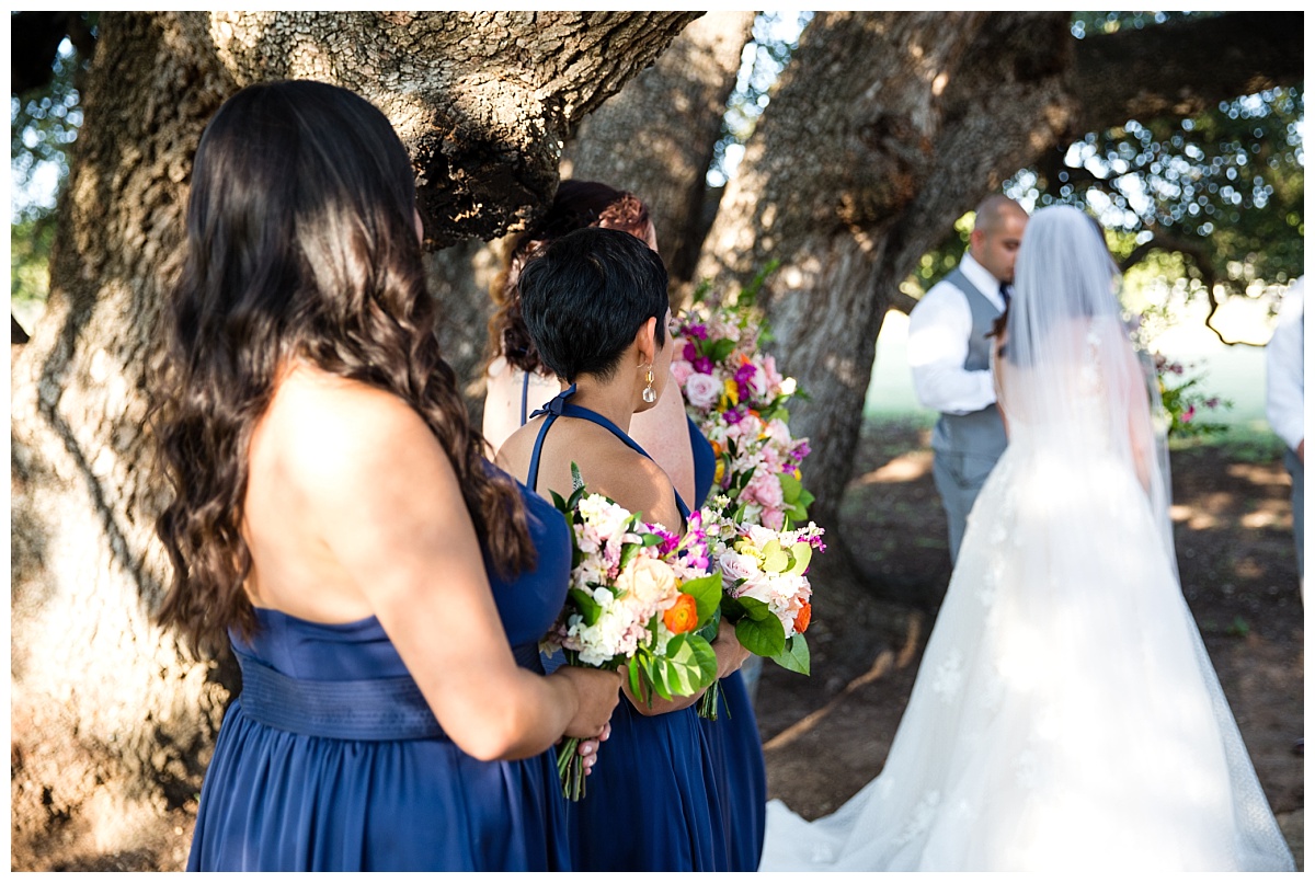 Colorful five oaks farms cleburne wedding flowers