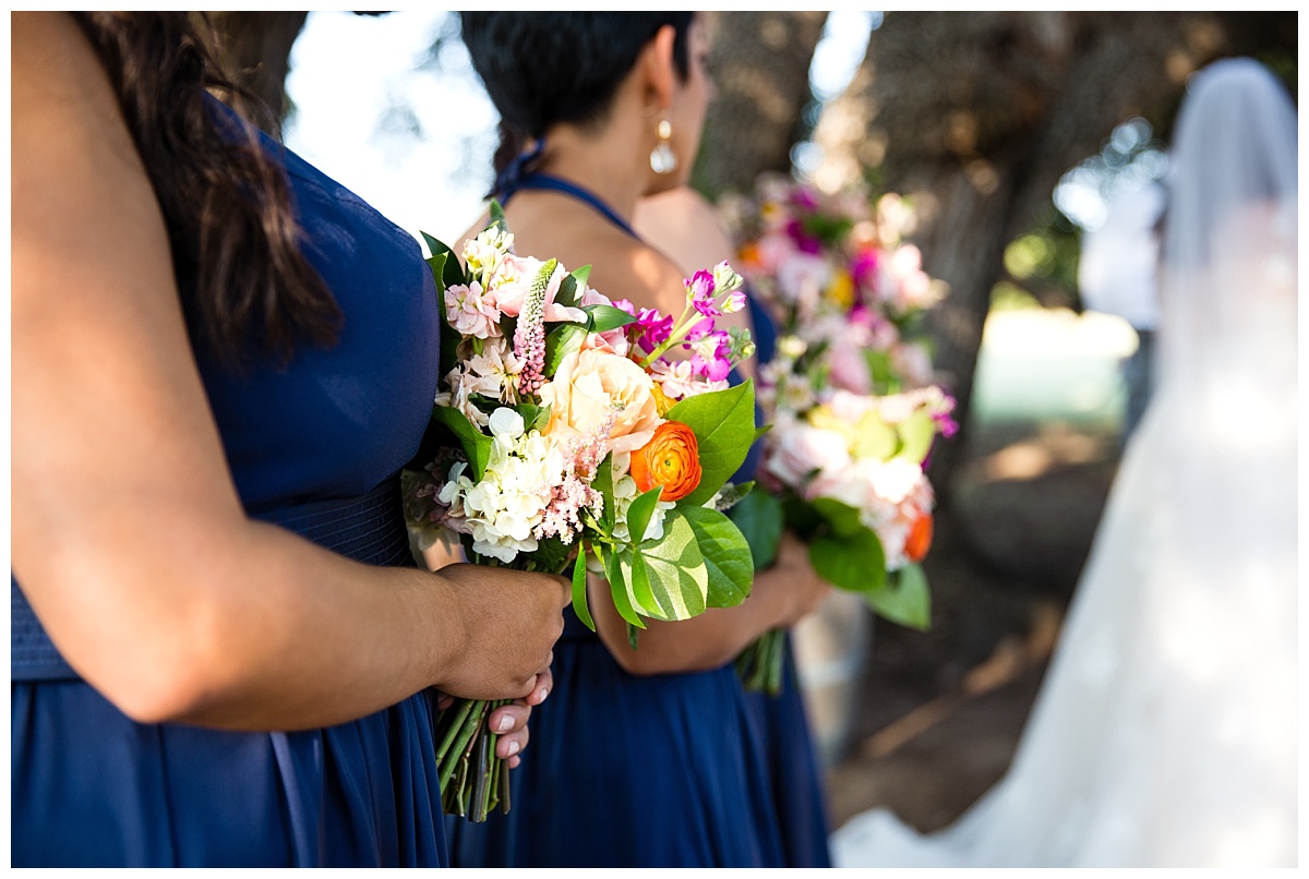 Colorful five oaks farms cleburne wedding flowers