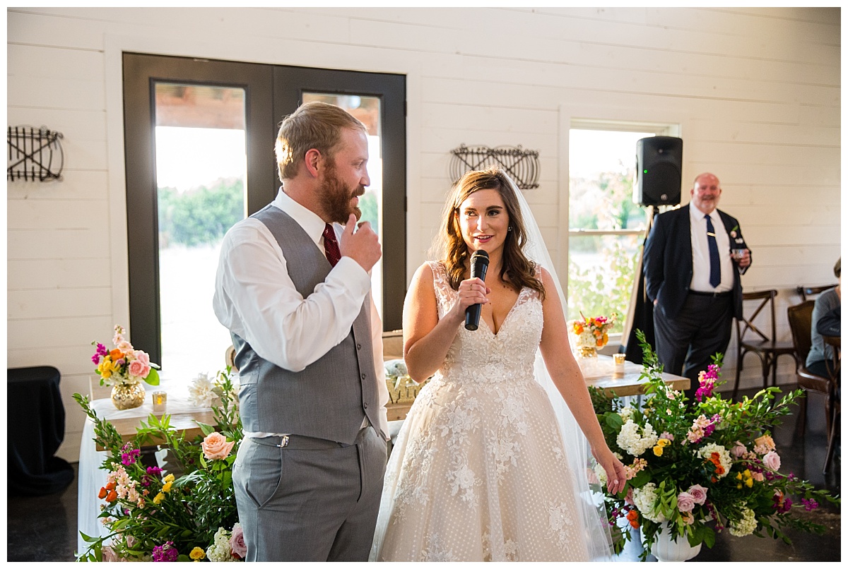 Colorful five oaks farms cleburne wedding flowers