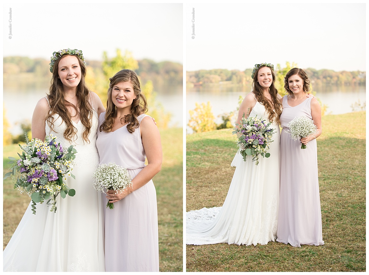 Dallas Filter Building natural organic ivory and lavender wedding flowers with eucalyptus