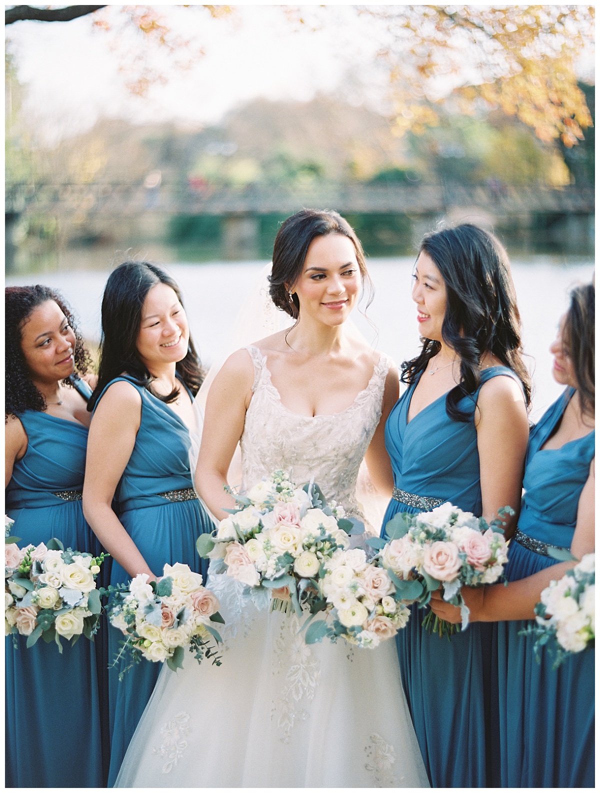 Cityplace,Dallas,eucalyptus,blush,roses,ranunculus,Allen Tsai,Holy Trinity Catholic Church,Lindsey Zamora Events,A & L FLoral Design,Texas,Wedding,Flowers,Bouquets