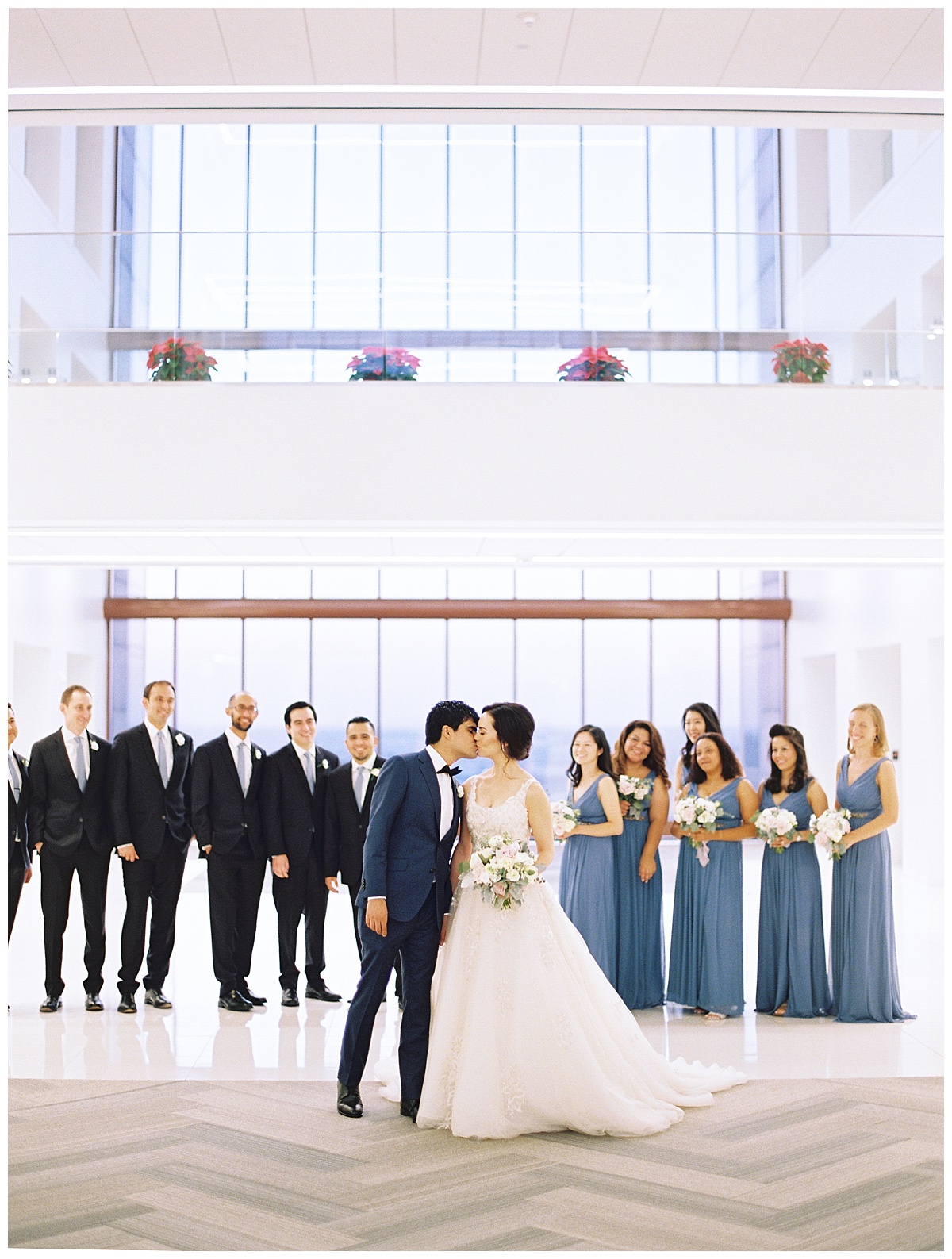 Cityplace,Dallas,eucalyptus,blush,roses,ranunculus,Allen Tsai,Holy Trinity Catholic Church,Lindsey Zamora Events,A & L FLoral Design,Texas,Wedding,Flowers,Bouquets